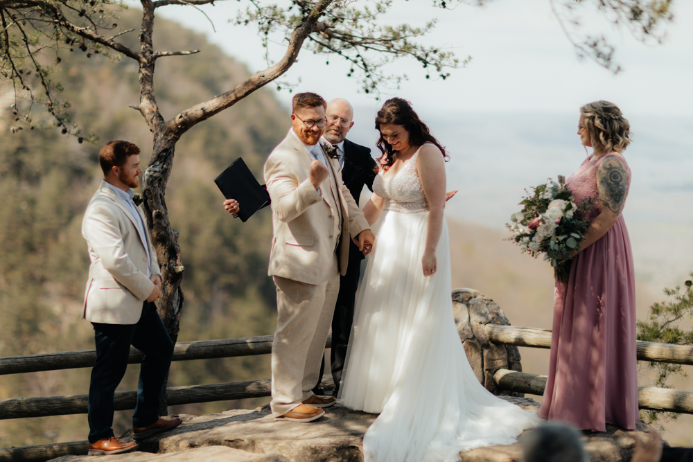 Spring Cloudland Canyon Micro-Wedding