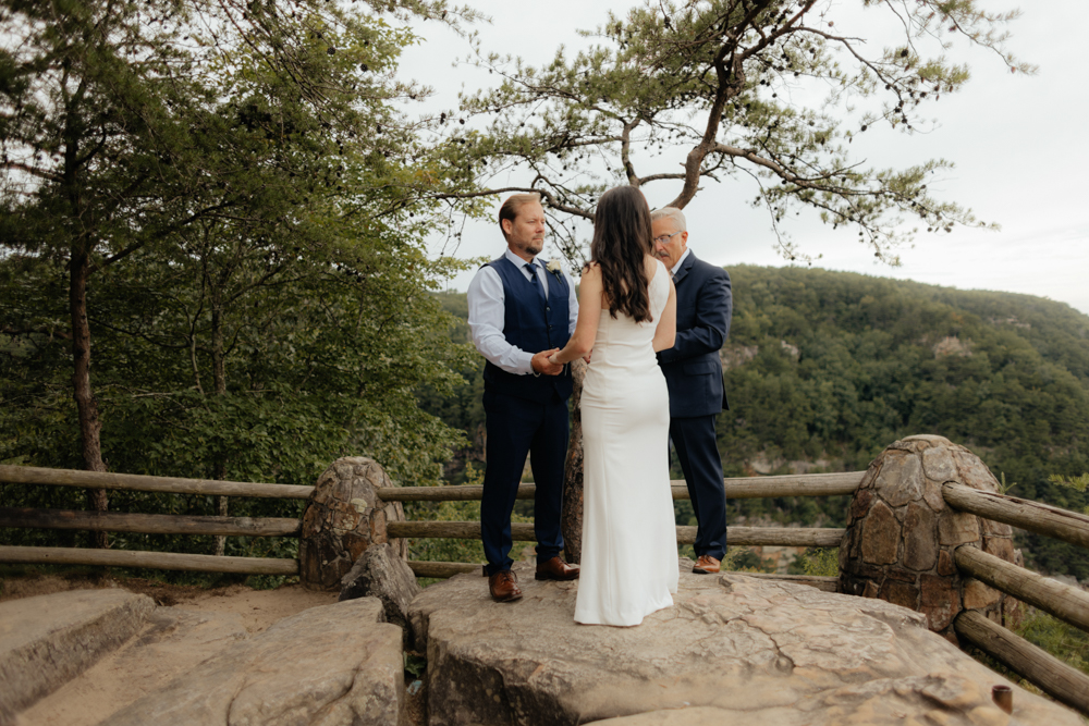 Cloudland Canyon Summer Micro-Wedding