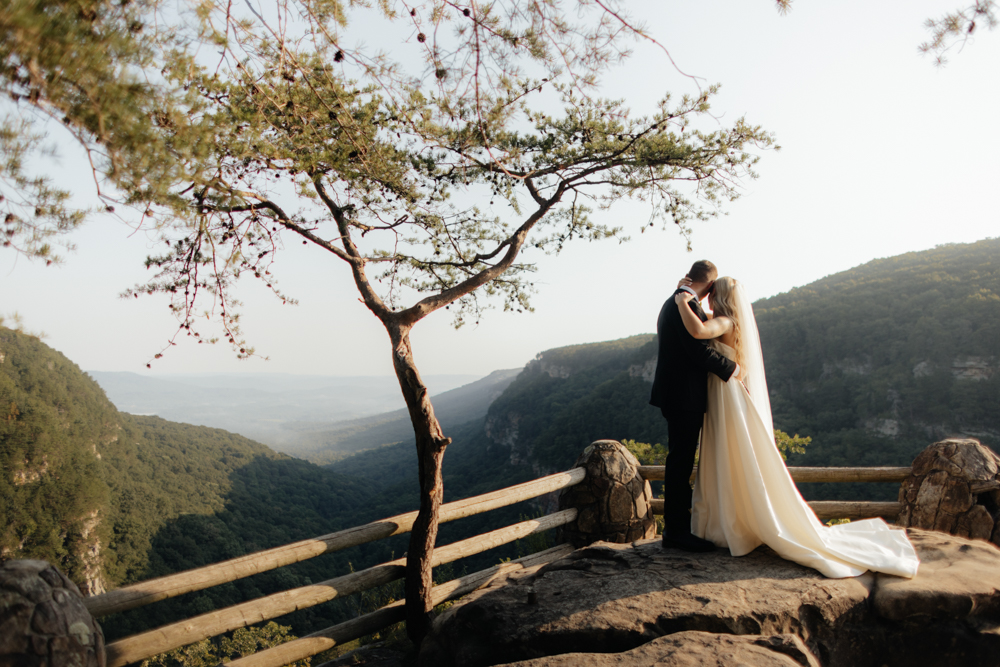 Cloudland Canyon Sunrise Wedding