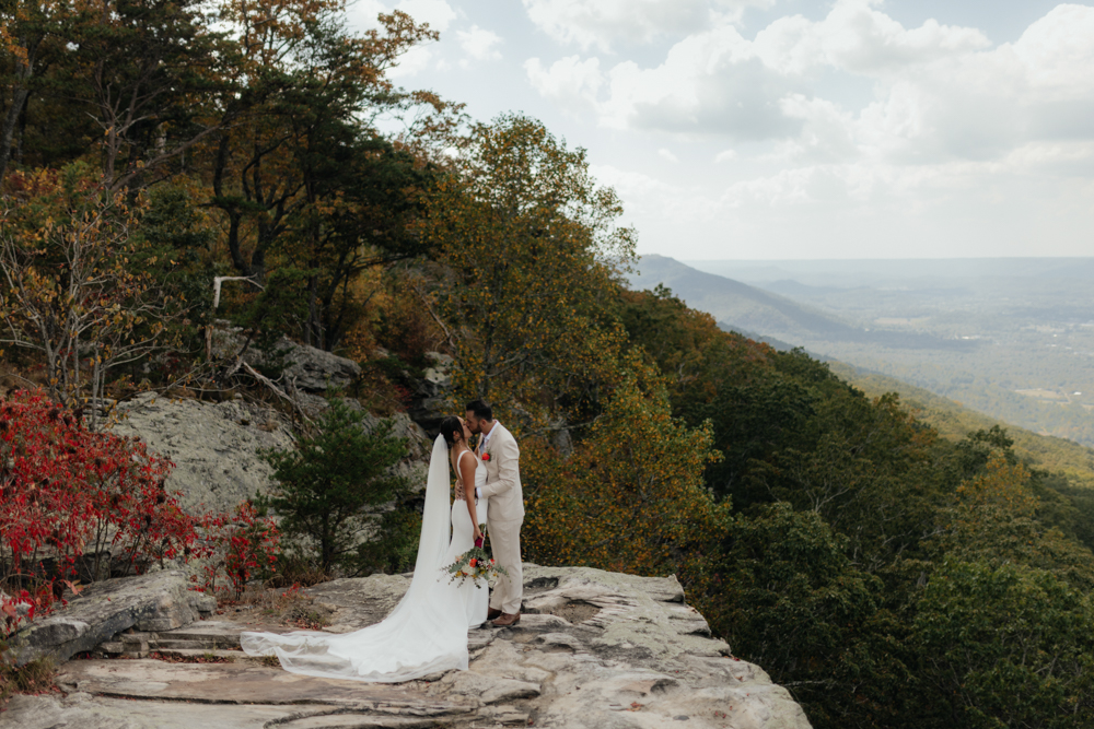 Fall Naked Rock Micro-Wedding