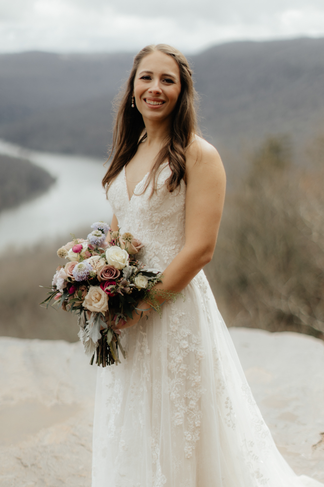Elope in Chattanooga - Snooper's Rock - Carrie+Curt