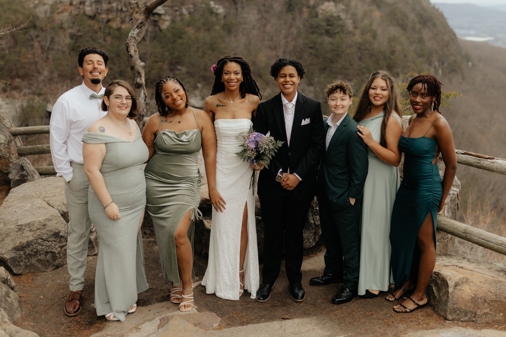Elope in Georgia - Cloiudland Canyon - Cinderella Wedding Co