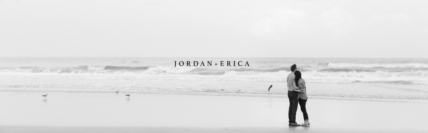 Jacksonville, Florida Beach Engagement Session, Jordan+Erica