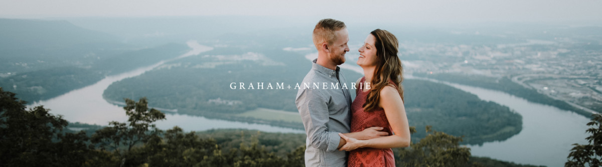 Lookout Mountain Engagement Photographer, Annemarie+Graham