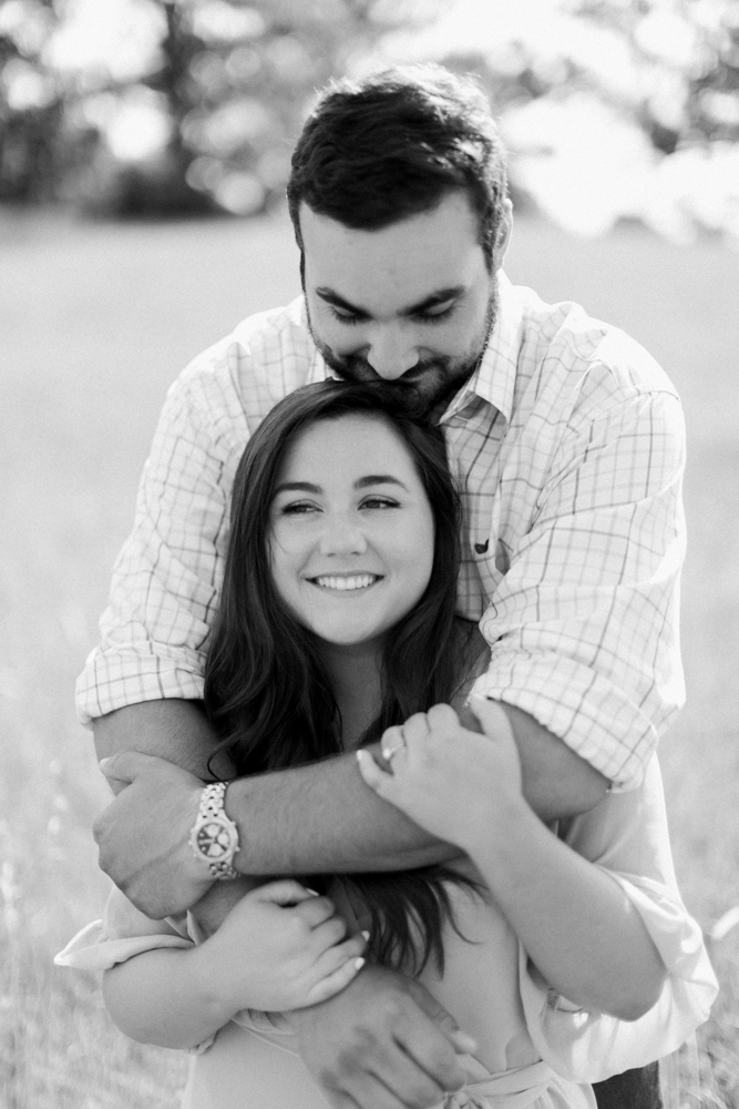 summer engagement photography