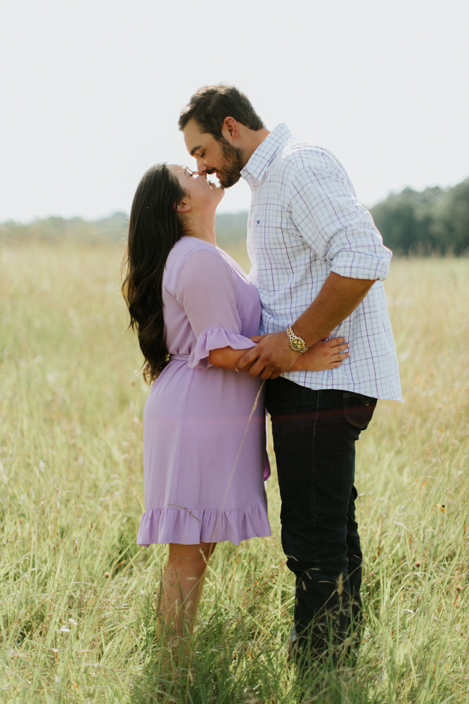 summer engagement photography