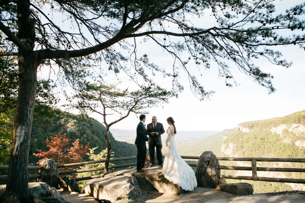 Overlook Elopement Wedding Photography