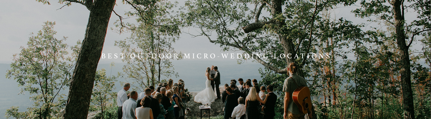 best outdoor micro-wedding locations
