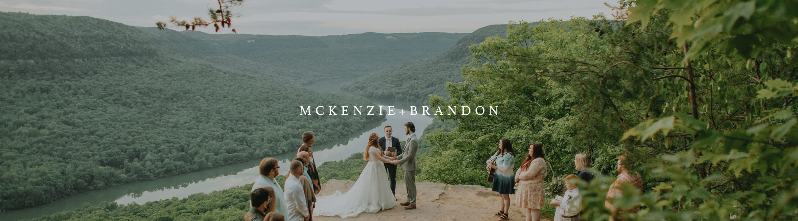 mountain micro wedding photography banner