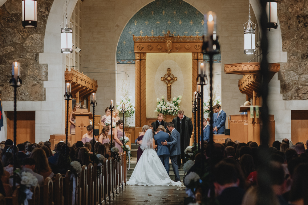 Hunter Museum Wedding Reception Photography