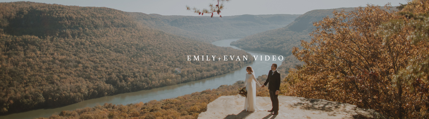 fall micro-wedding videography banner