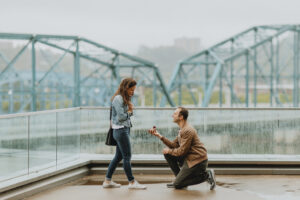 Hunter Museum Overlook Proposal - Best Places to Propose in Chattanooga