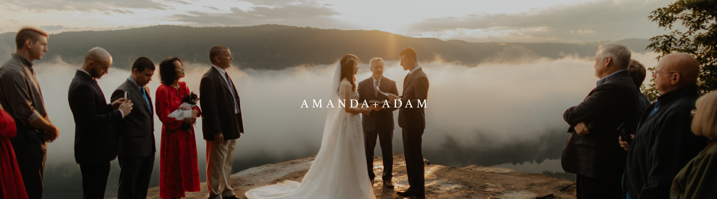 Sunrise Snooper’s Rock Micro-Wedding – Chattanooga, TN – Amanda+Adam