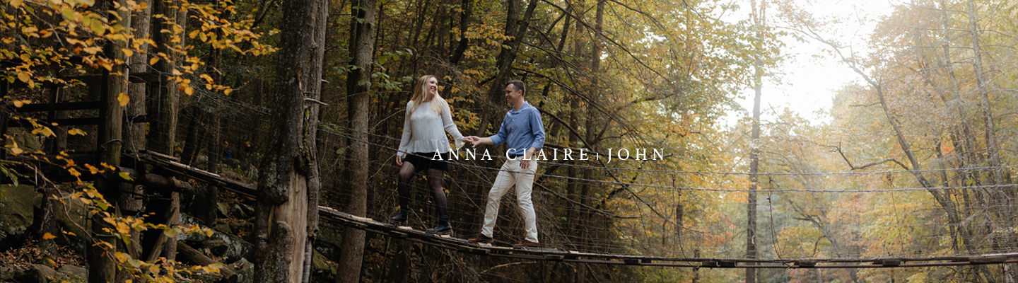 Rainbow Lake Engagement Photography – Chattanooga, TN – Anna Claire+John