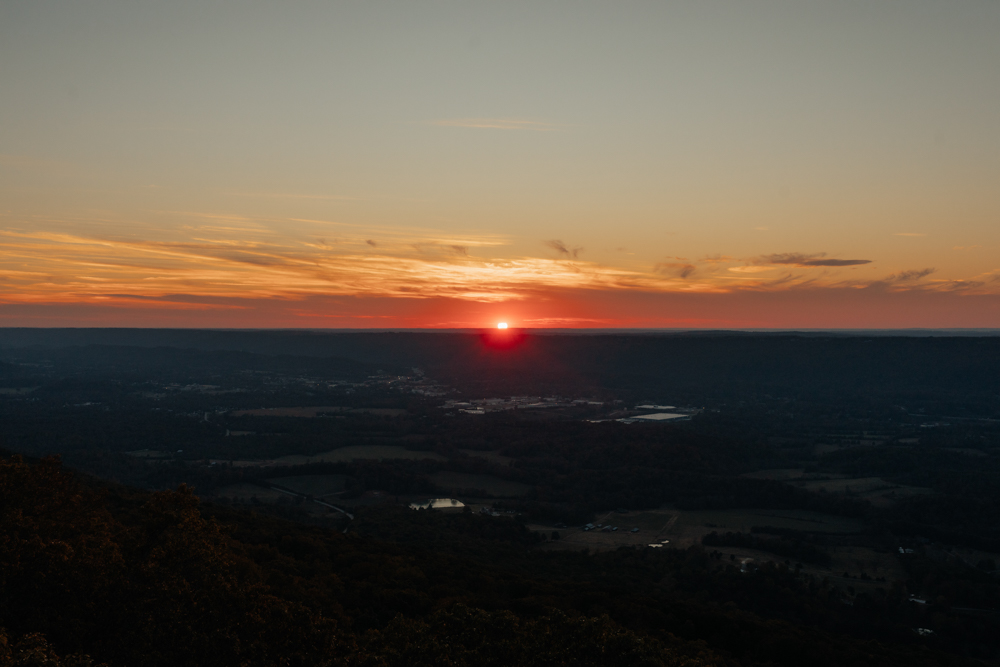 sunset at naked rock photography