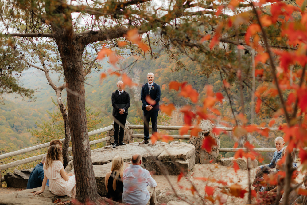 October Cloudland Canyon Micro-Wedding
