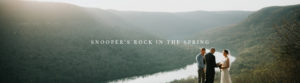 snooper's rock in the spring banner