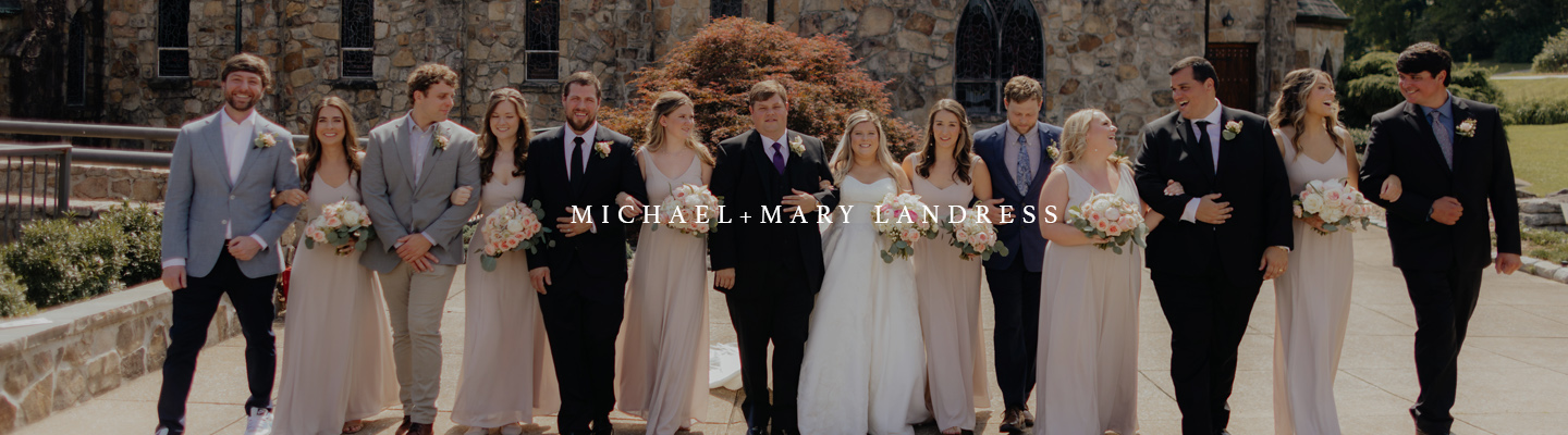 st. timothy's wedding photography banner