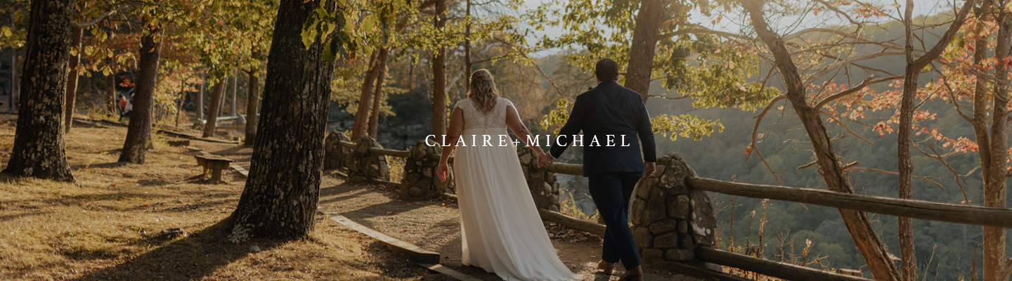 Fall Cloudland Canyon Wedding Photography Banne
