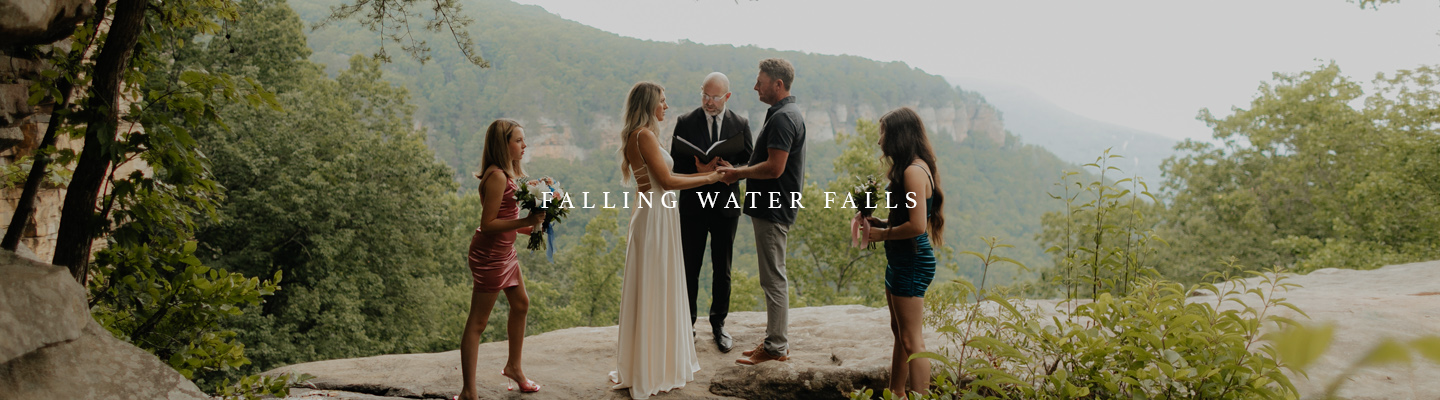 Falling Water Falls all-inclusive elopement banner
