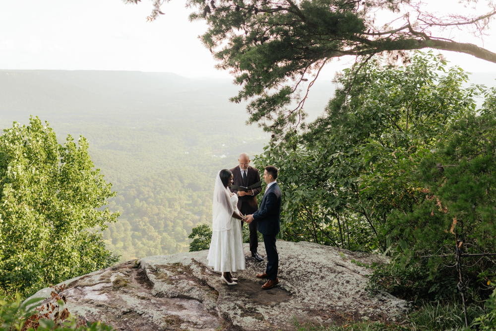Lookout Mountain Elopement - Plum Nelly Overlook