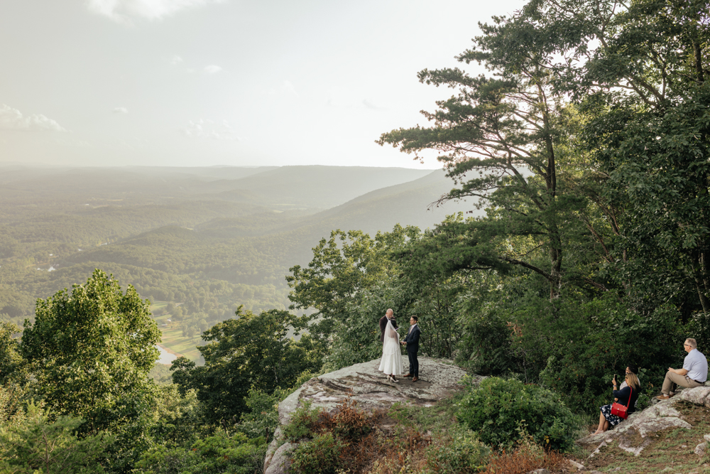 Lookout Mountain Elopement - Plum Nelly Overlook