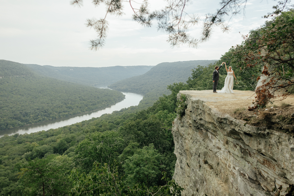 Small Wedding Near Snooper's Rock