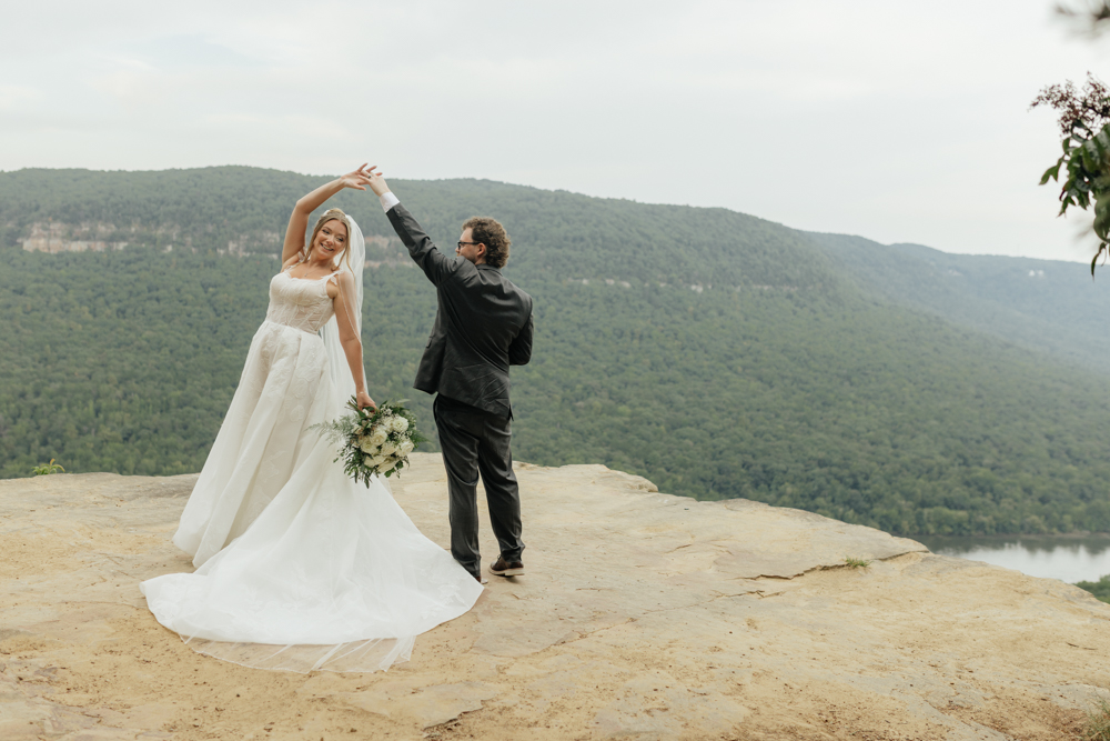 Small Wedding Near Snooper's Rock